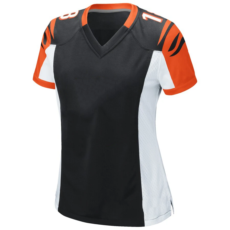 

Customized Stitch Womens Jersey American Football Cincinnati Fans Jerseys BURROW GREEN MIXON ESIASON HIGGINS HUBBARD Jersey