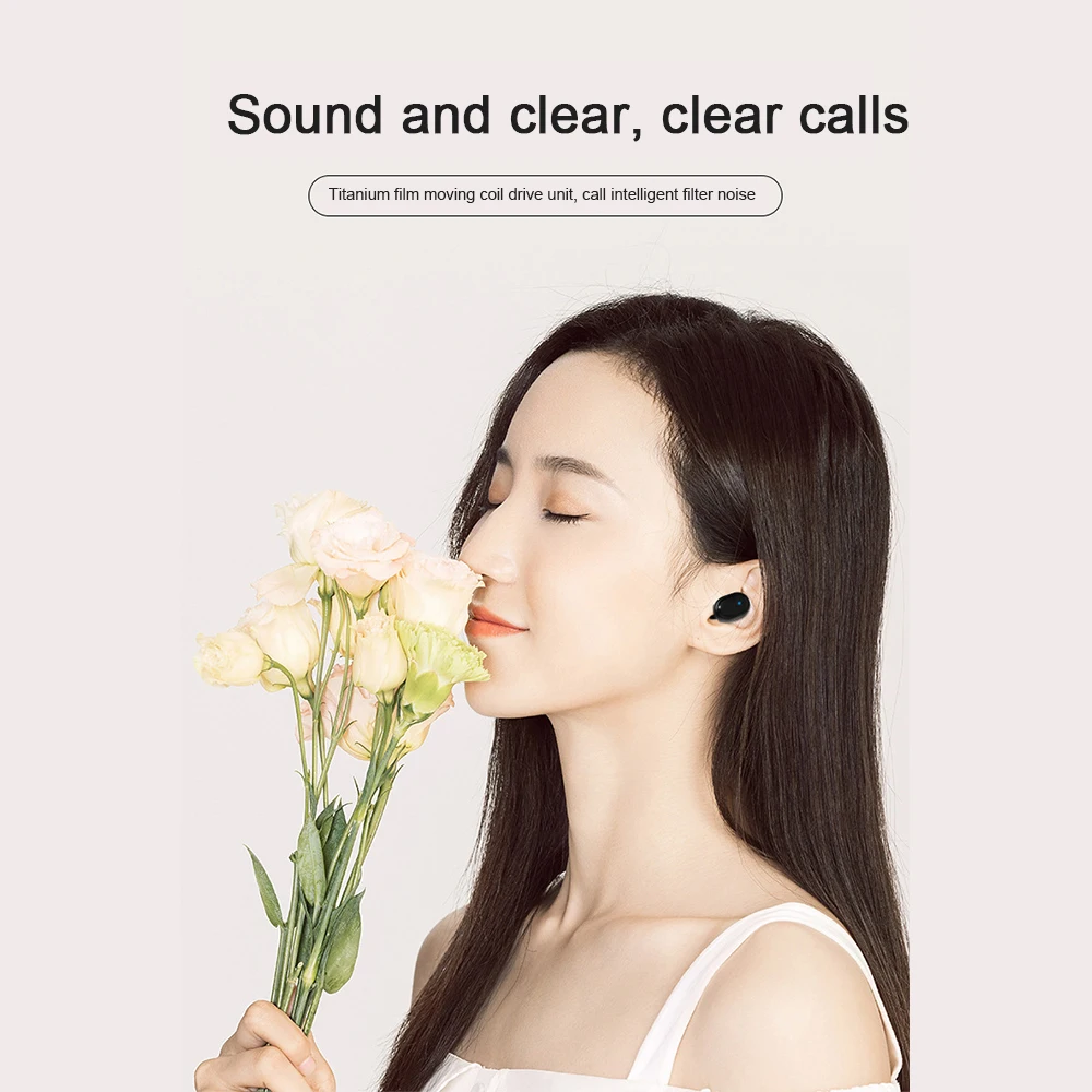 M1 Bluetooth гарнитура PK Redmi Airdots 5,0 TWS беспроводные наушники Bluetooth наушники с шумоподавлением с микрофоном VS i200 i500 TWS