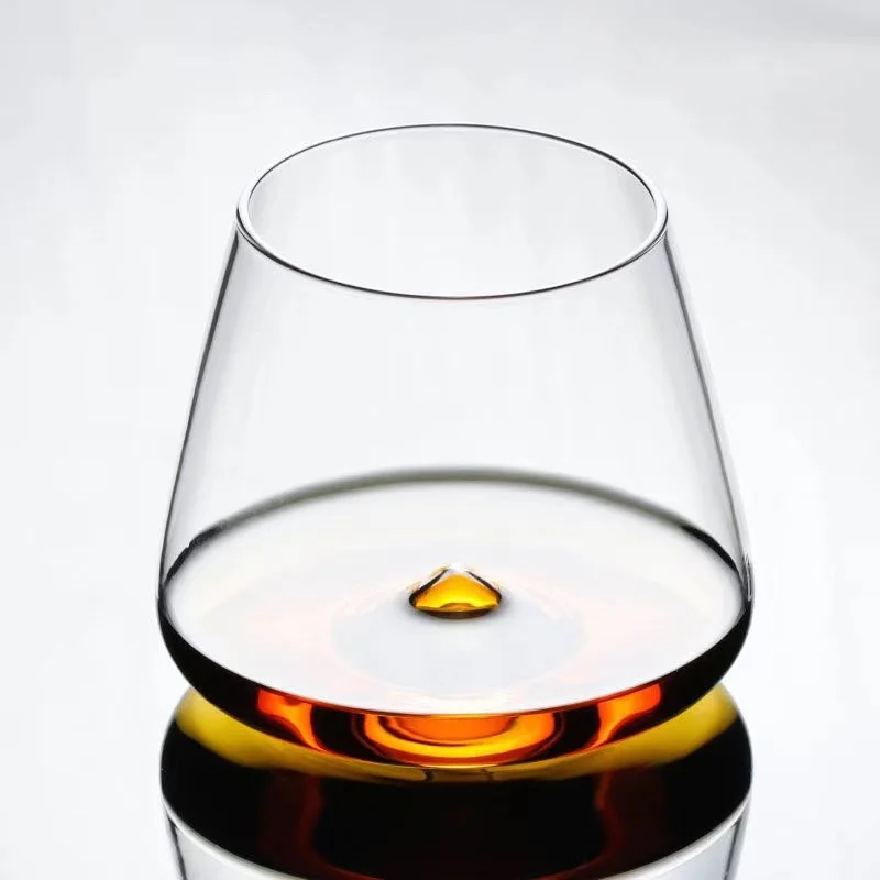 Стакан для виски с изображением кубиков льда красного вина бокал бренди Der Whiskybecher