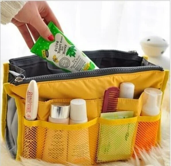 

200pcs Women girl Multifunction bag Organizer Travel Insert Handbag Organiser Storage Make Up