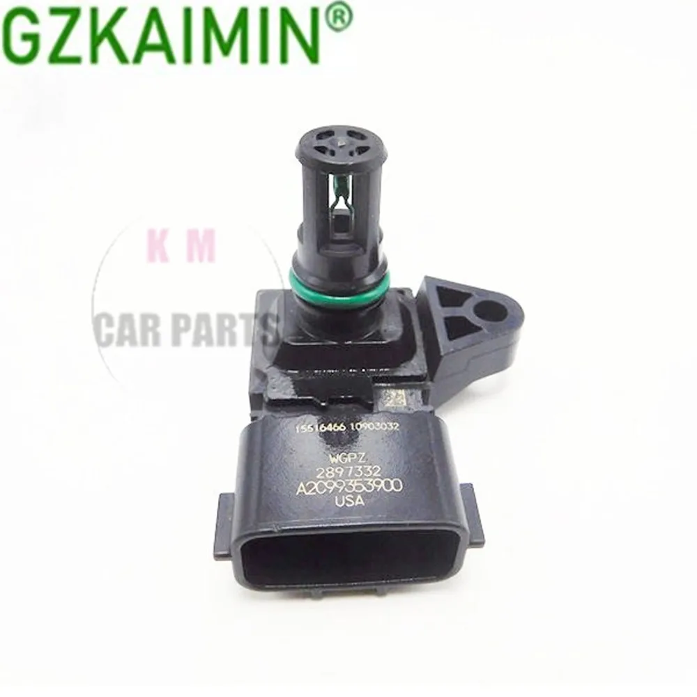 Новый датчик температуры 5.2BAR Boost для Cummins M11 ISC ISL ISM 5WK96802 2872784 4921324. | Автомобили и