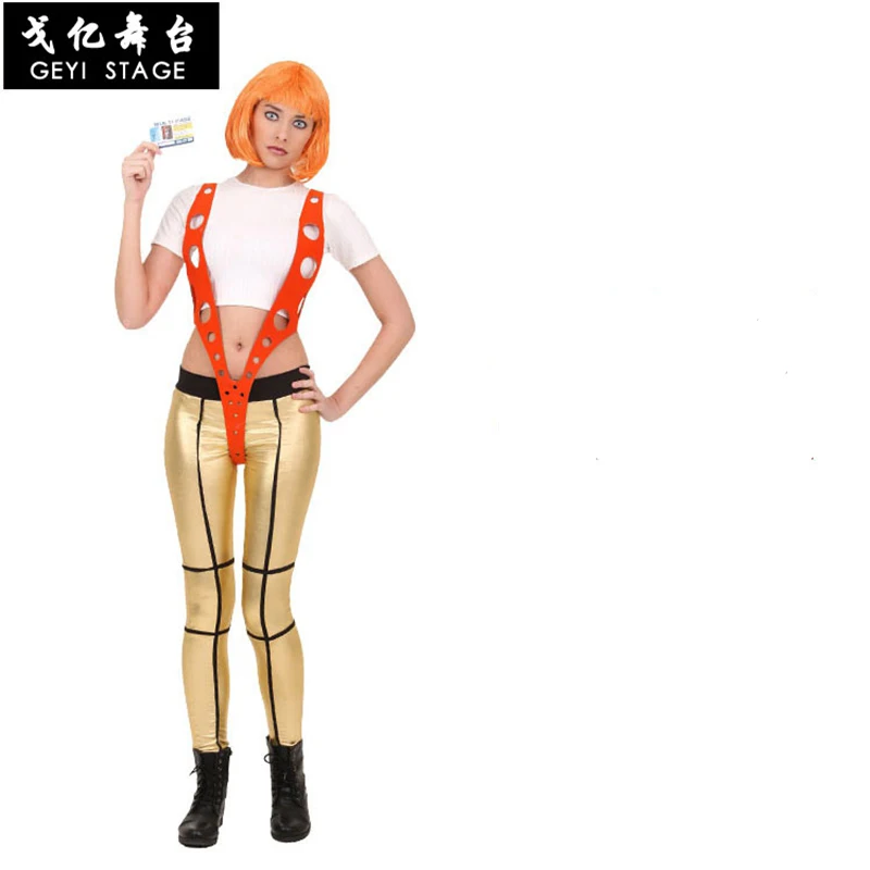 Комбинезон Leeloo с пятью элементами оранжевые белые комбинезоны на бретельках