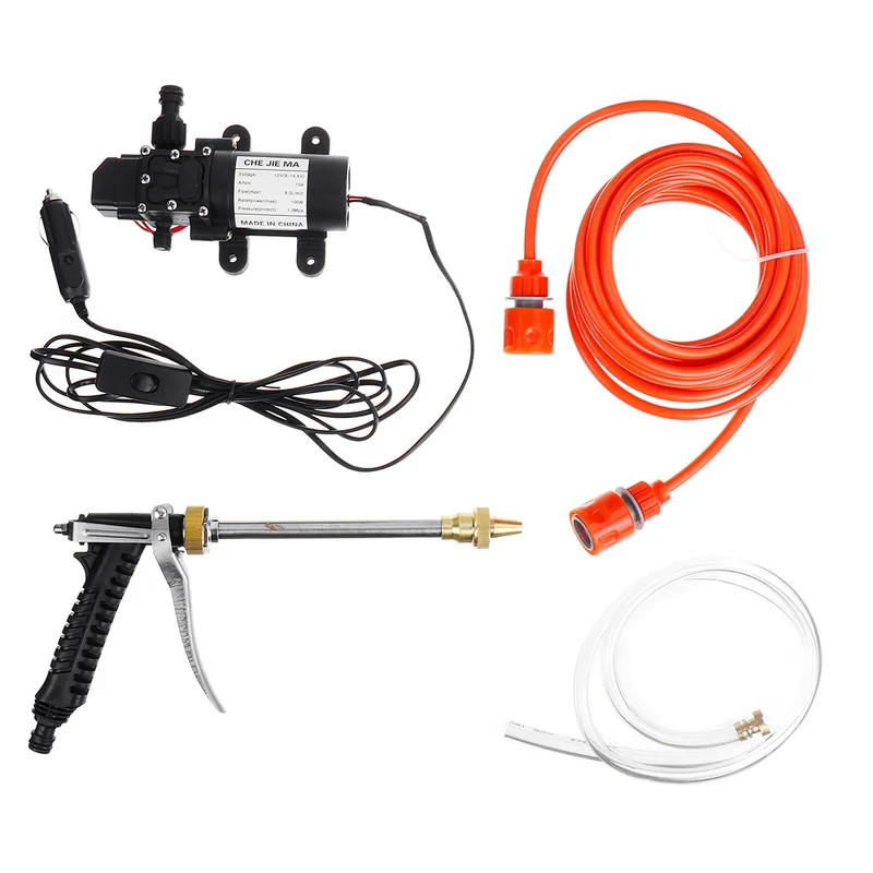 12 В 100 Вт насос для мойки автомобиля Электрическая Мойка высокого давления
