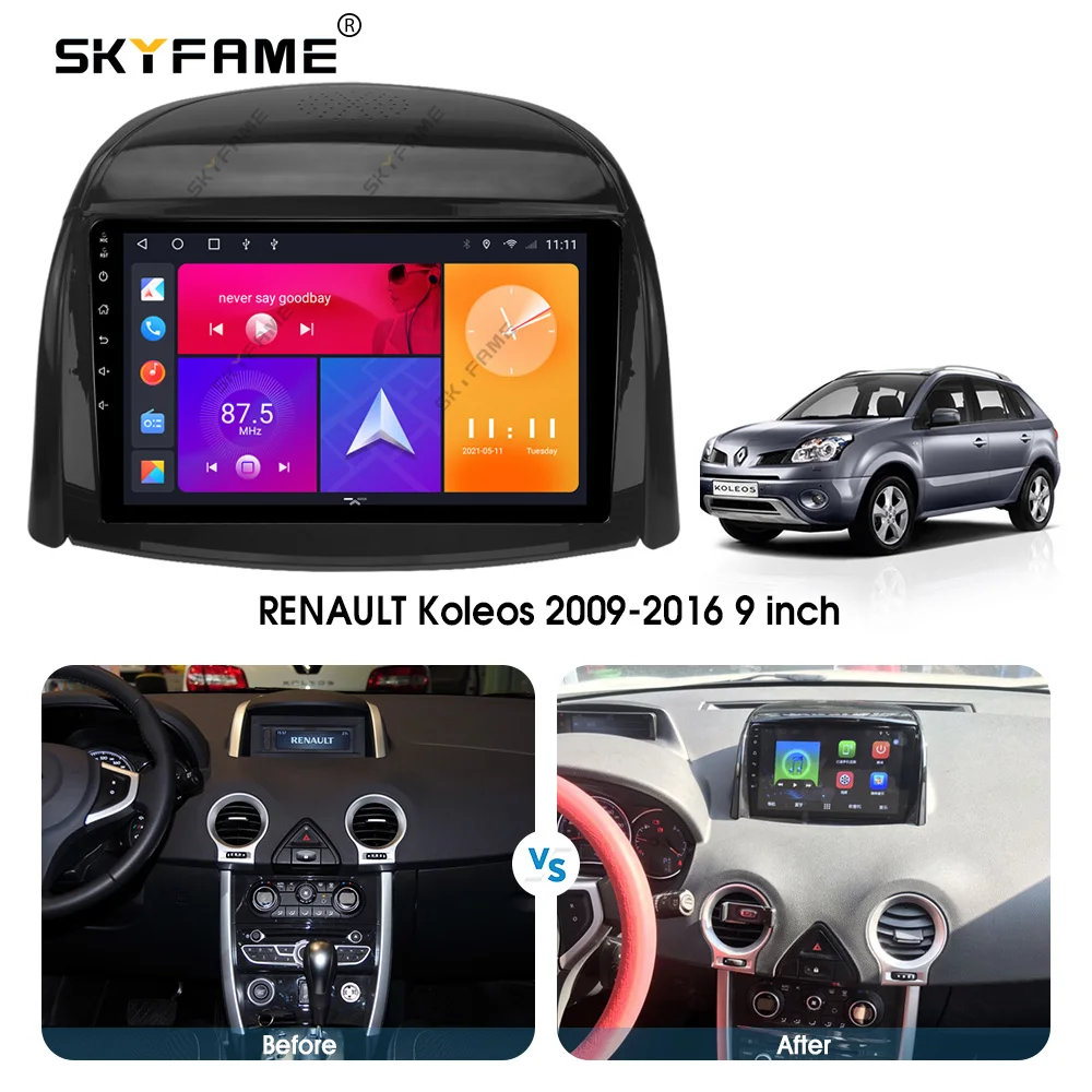 

SKYFAME Android Автомобильная Навигация Радио мультимедийный плеер для Renault Koleos 2007-2016 автомобильная стереосистема