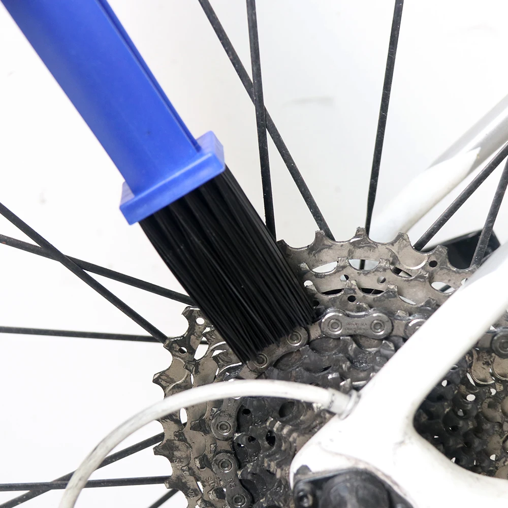 

Bicycle Chain Clean Brush Cleaning Bike Cycling Cleaner Scrubber Tool Practical Portable Much Cleaner Wear-Resistant Repair Tool