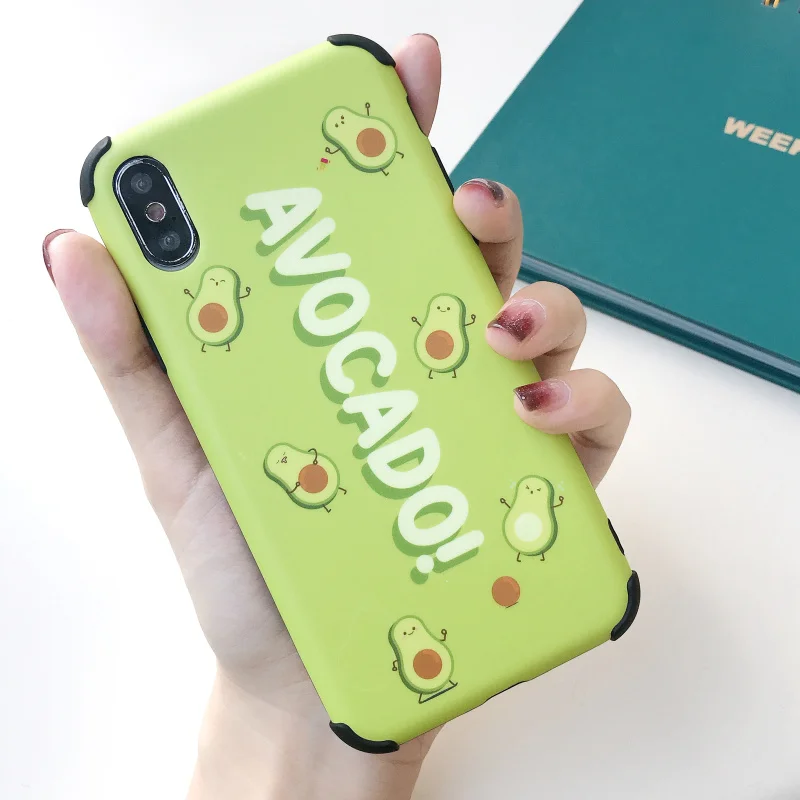 Style 19 Матовый Ударопрочный Мягкий чехол для телефона iphone11 Pro Max XR XS MAX 6 7 8plus X, чехол с буквенным принтом в виде банана - Цвет: Style 19