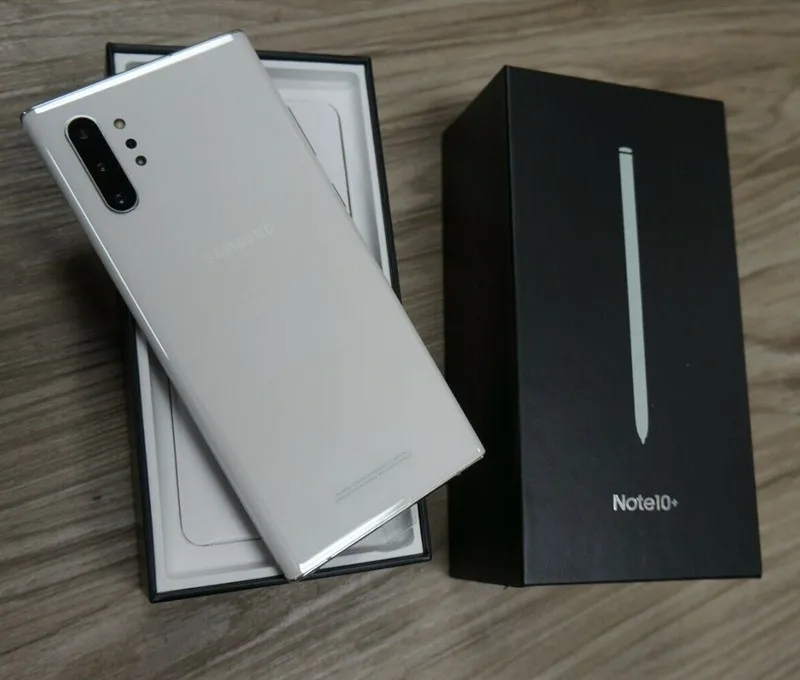 Samsung Galaxy Note10+ Note 10 Plus N9750 256/512 ГБ rom 12 Гб ram Dual Sim Octa Core 6," 5 камера Snapdragon 855 LTE мобильный телефон