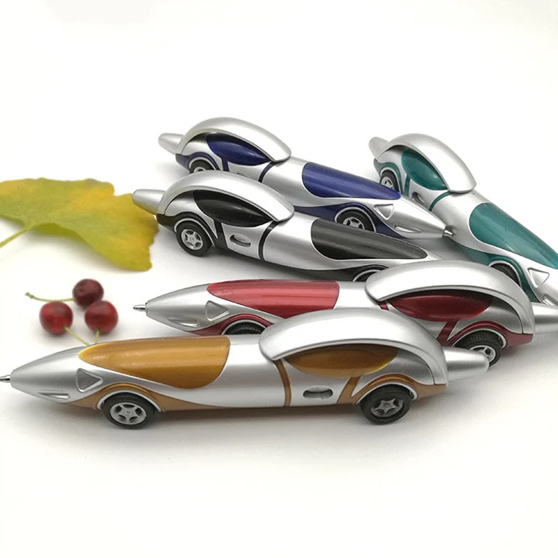 

Hot Selling Racing Car Ballpoint Pen for Writing Cartoon Toy for Kids Office School Stationery