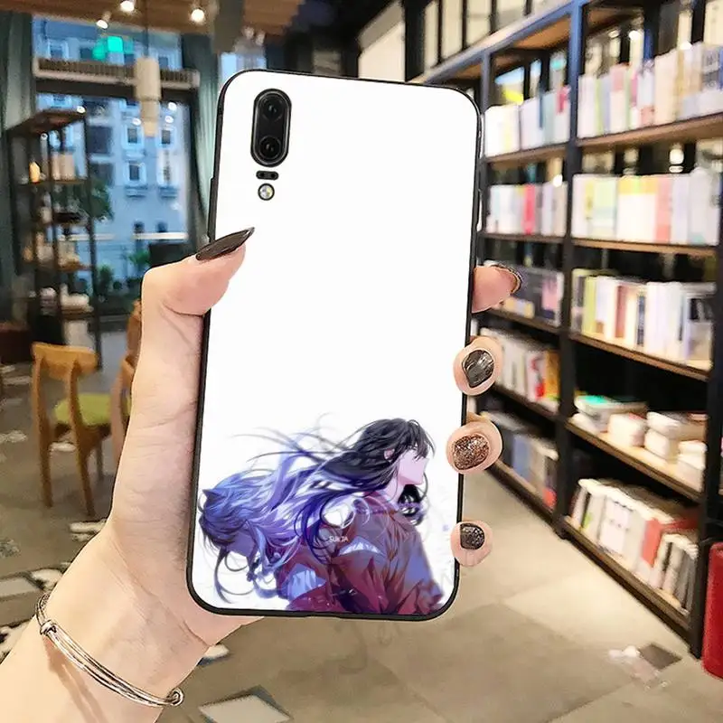 

Japan manga Inuyasha Sesshoumaru Phone Case For Huawei honor Mate P 10 20 30 40 Pro 10i 9 10 20 8 x Lite