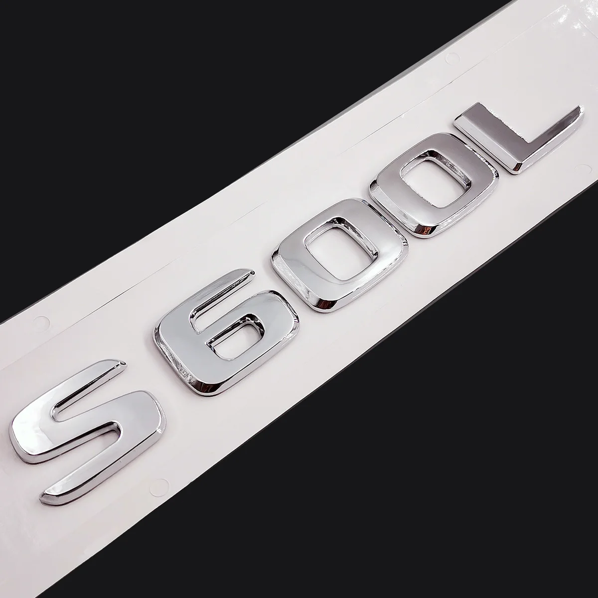 Оригинальный размер 1:1 Автомобильная эмблема заднего хвоста цифры-буквы