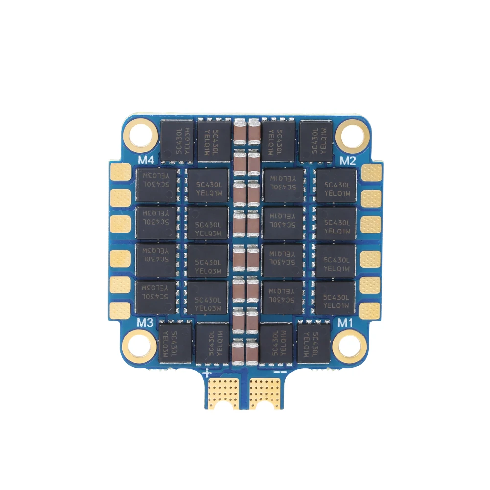 

iFlight SucceX 50A 2-6S BLHeli_32 4-in-1 ESC with telemetry support DShot DShot150/300/600/MultiShot/OneShot for FPV drone