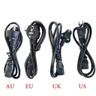 Кабель питания переменного тока 85-265 в, адаптер для ЕС, США, Великобритании, Австралии, кабель 1,2 м, 3-зубчатый разъем для зарядки ПК, блок питания для 3D-принтера