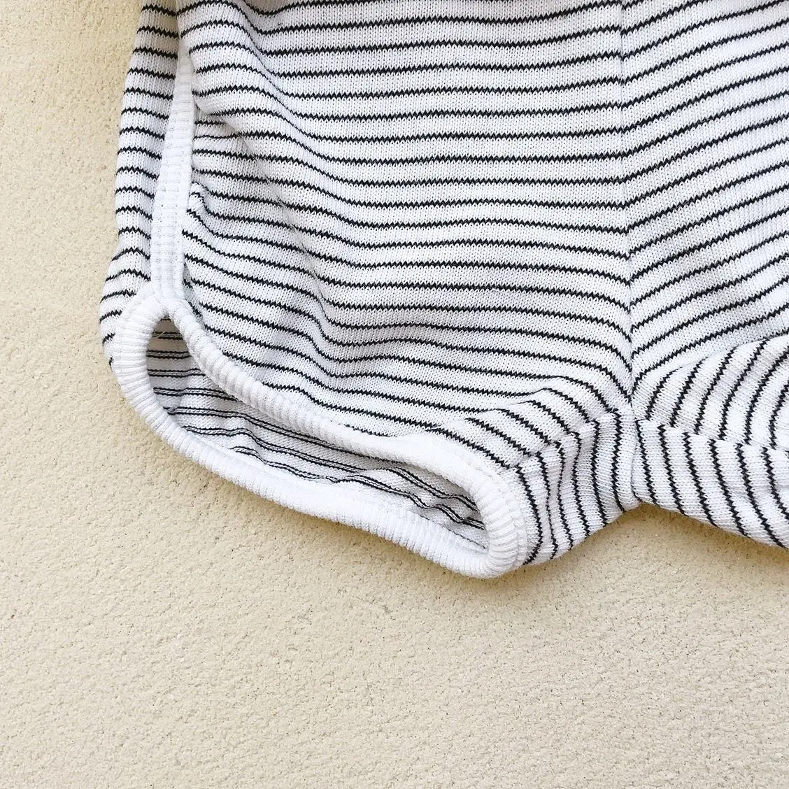 

2021 Summer New Cotton Girls Boys Short Sleeve Clothes Set Striped T Shirt + Shorts 2pcs Baby Striped Set Soft Children Suit