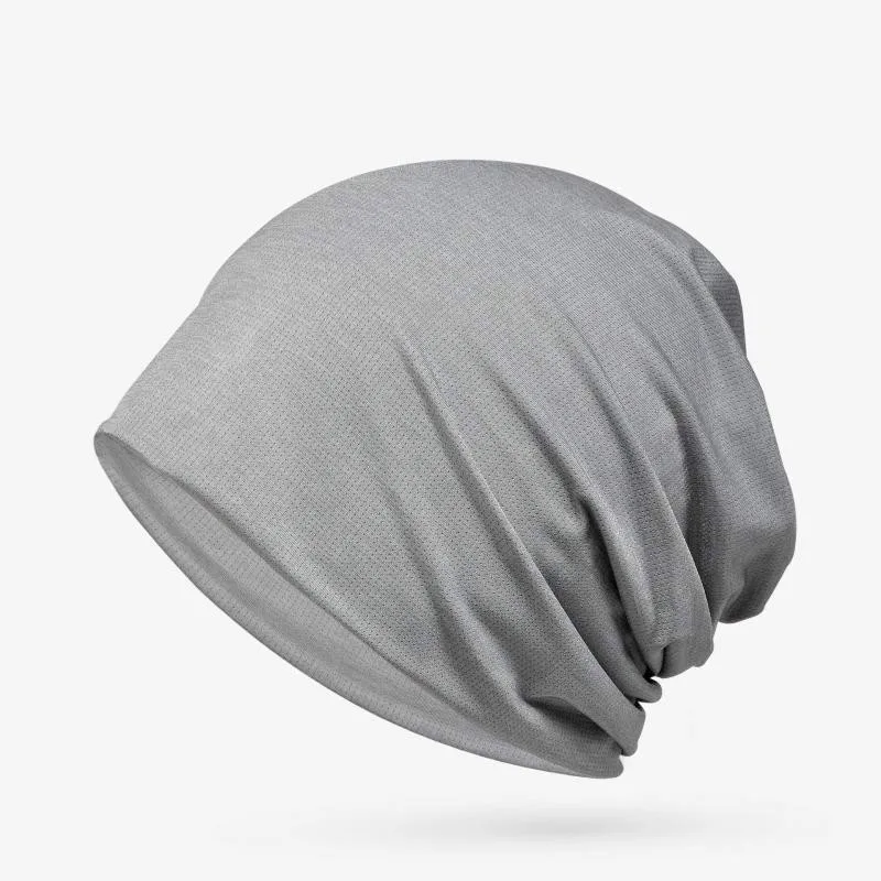 

COKK Sports Beanie Summer Hats For Women Men Unisex Outdoor Bonnet Quick-dry Skull Cap Running Breathable Headwrap Gorro New