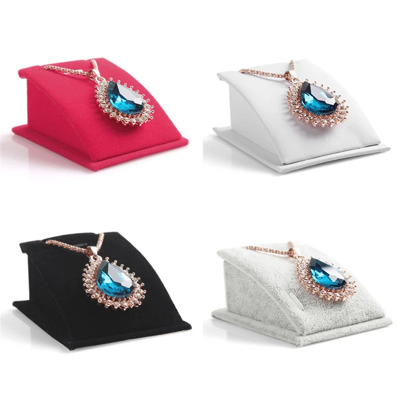 Бархатная подвеска ожерелье цепь ювелирные изделия Дисплей стенд держатель