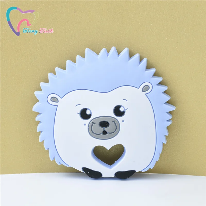 10 шт. 5 видов цветов ежик Силиконовые Детские Прорезыватели грызуны игрушки