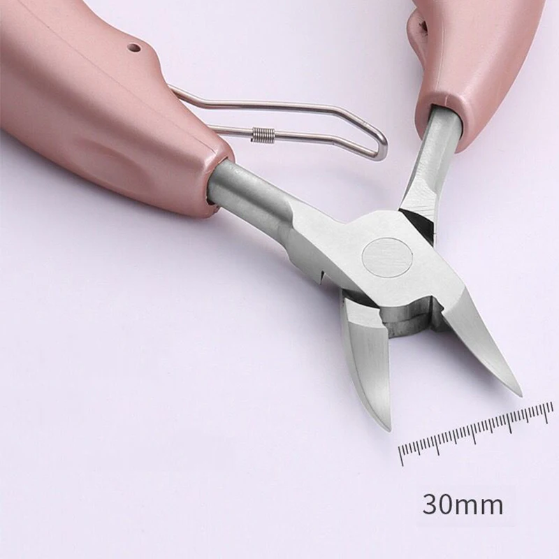 Острый триммер для ногтей жесткая машинка стрижки инструменты педикюра ножницы