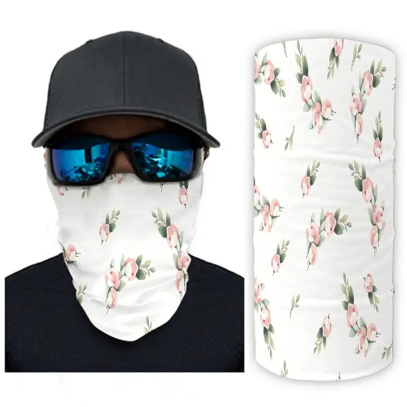 

Plant Flower 12 in 1 Full-Coverage Motorcycle Ski Cover Outdoor Magic Headbands for Workout Yoga Running Hiking Riding for R58B