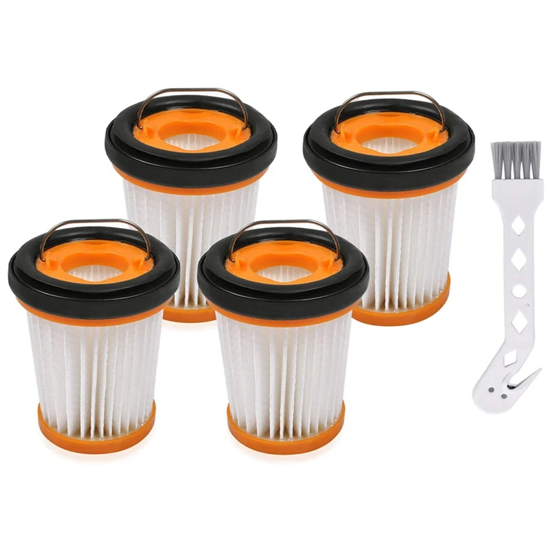 

Vacuum Filter for Shark ION W1 Cordless Handheld Vacuum WV200, WV201, WV205, WV220. Compare to Part XHFWV200, 4-Pack