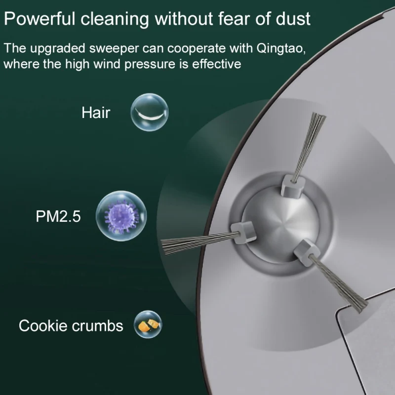 Робот пылесос бытовой автоматический с USB зарядкой и функцией