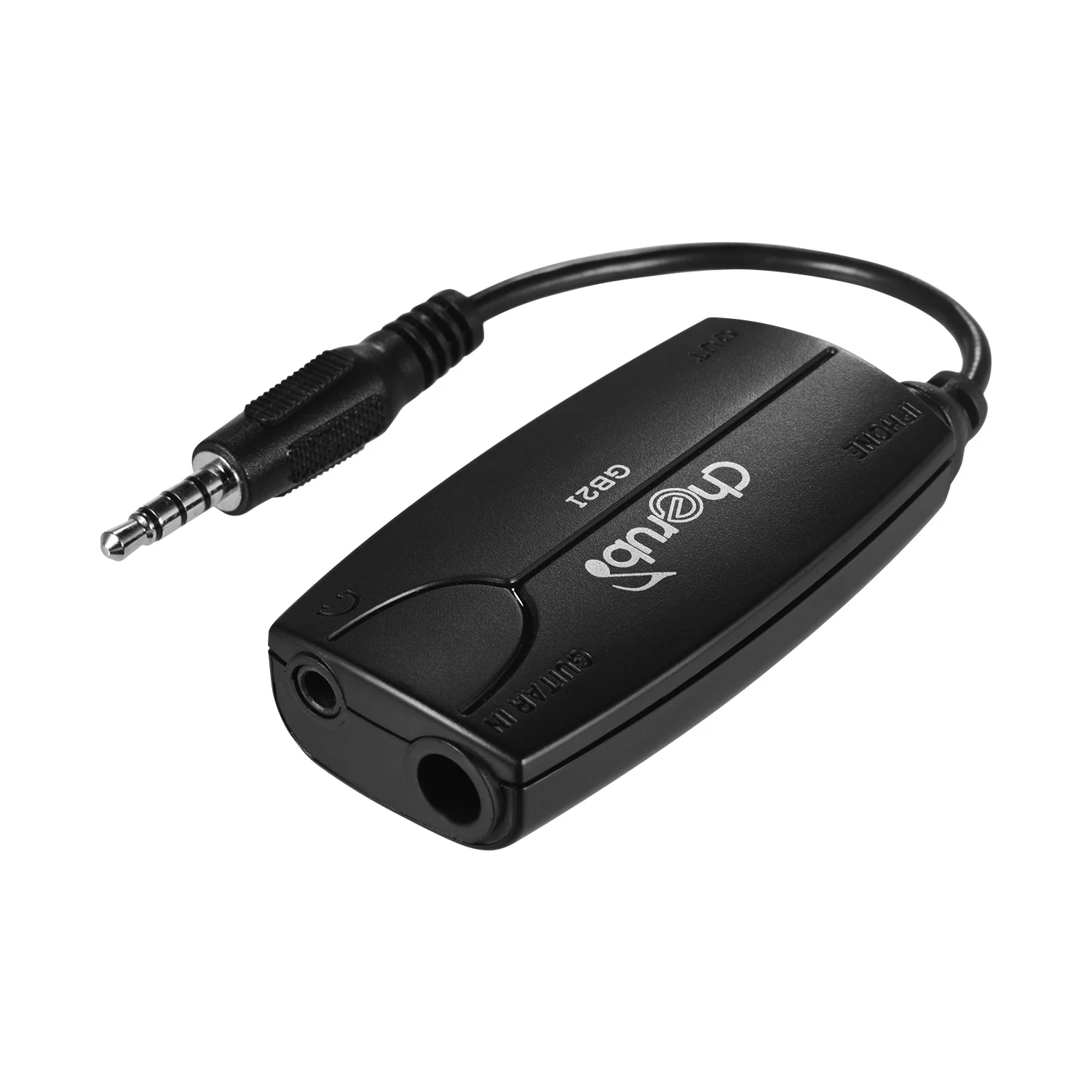 Cherub GB2i Musical Instrument Guitar Interface Adapter for Bass Keyboard Microphone Mixer iPhone iPad | Спорт и развлечения