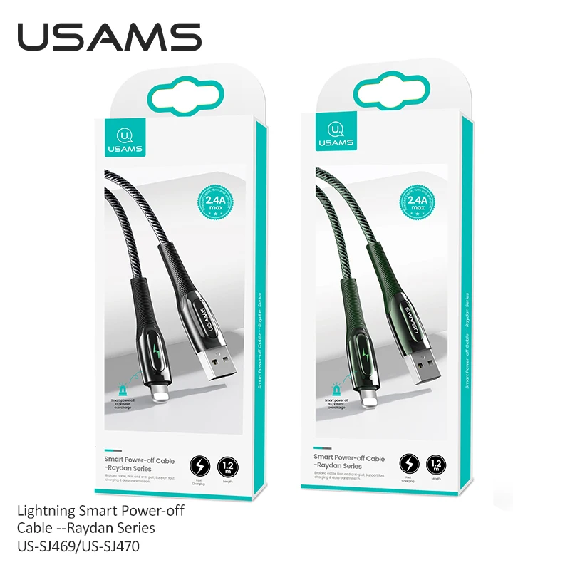 Кабель для быстрой зарядки USAM кабель iPhone 12 11 X 8 7 6 SE Huawei Xiaomi 1 2 м | Мобильные