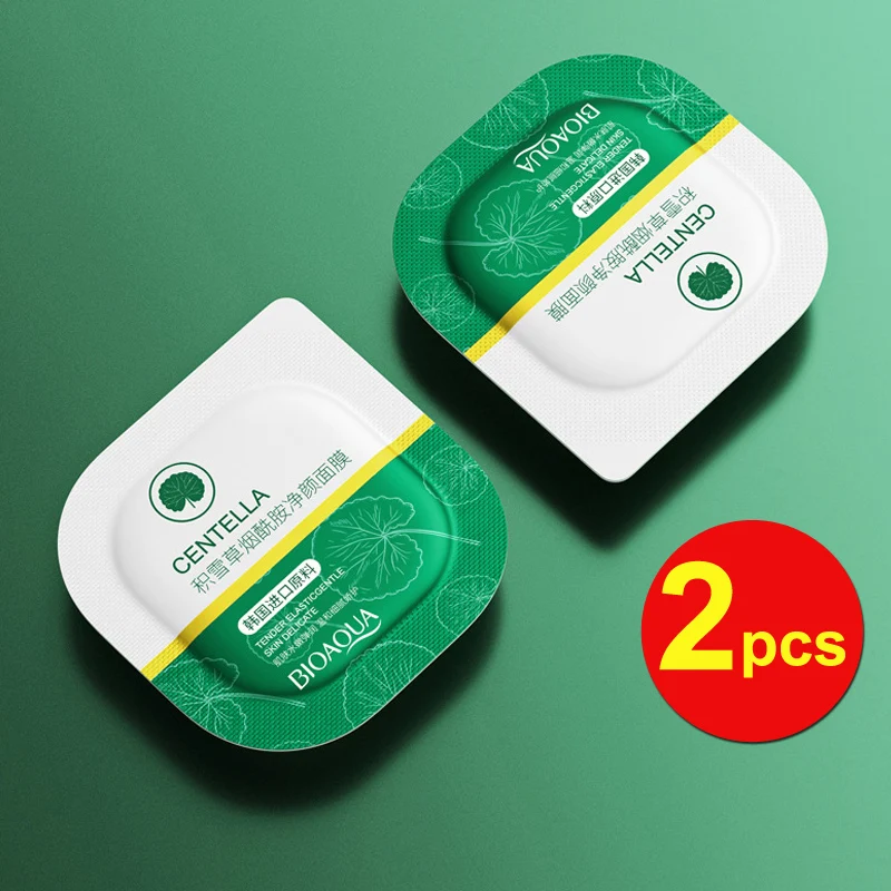 

2 Pcs/Lot Hyaluronic Acid Asiatic Nicotinamide Pudding Mud Mask Moisturizing Oil-Controlling Repairing Deep Clean Anti-Aging