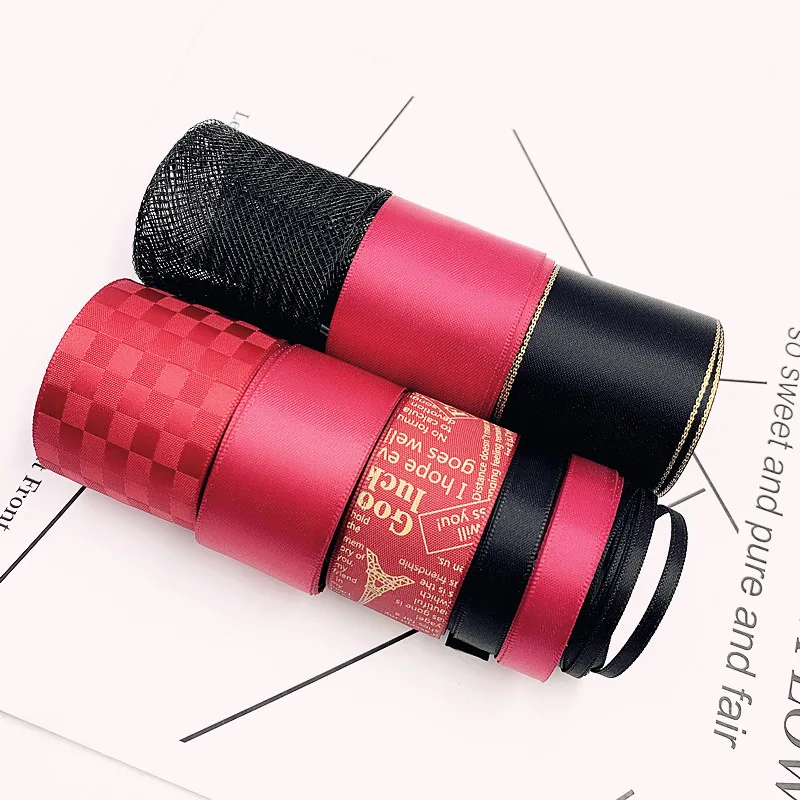 Новый стиль! Набор лент сделай сам набор разноцветных розовая синяя лента для