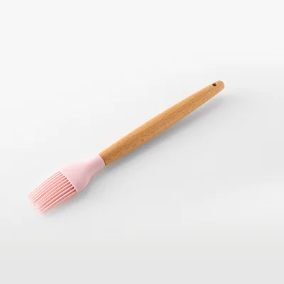 Pink 6 Розовый набор инструментов для приготовления пищи, набор силиконовой посуды премиум класса, щипцы, лопатка, ложка для супа, антипригарная лопатка, масляная щетка, кухонный инструмент - Цвет: Pink 6
