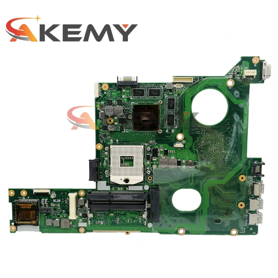 N46VM GT630M 2 Гб N13P-GL-A1 Материнская плата ASUS N46VZ N46VJ ноутбука 60-N8IMB1400 DDR3 100% тестирование