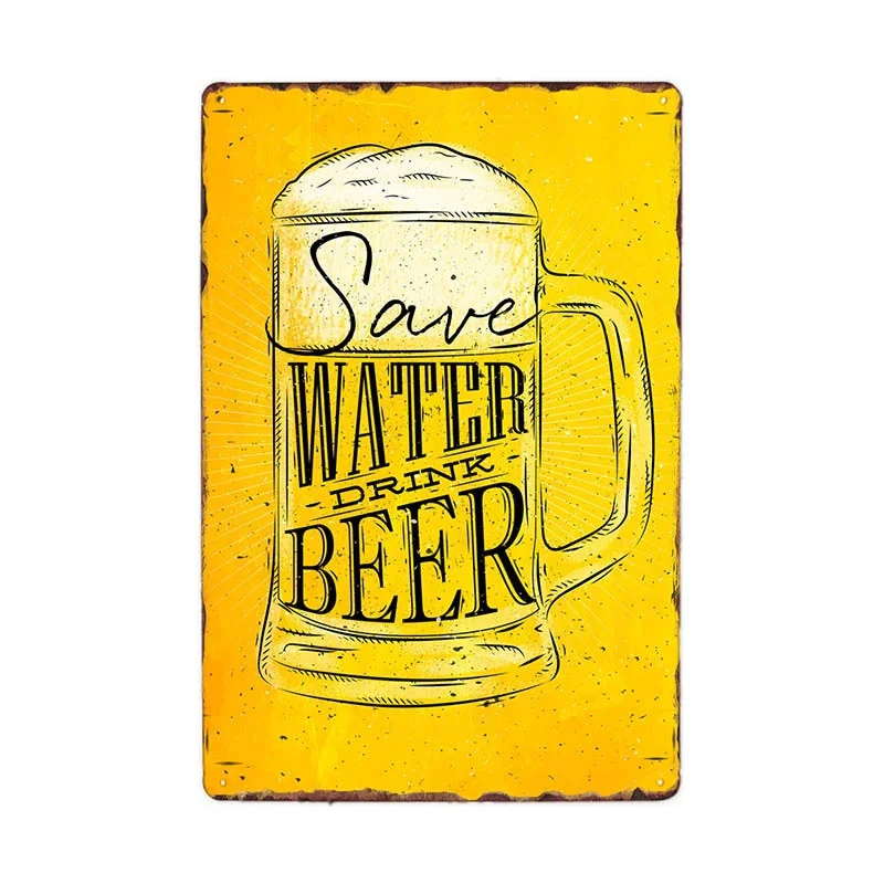 

Vintage Metal Signs Plaques Retro Decoration Pub Decorative Home Decor 20x30cm