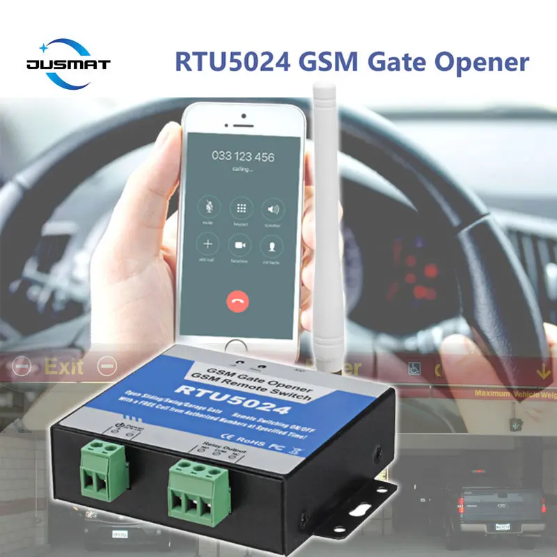 

GSM RTU5024 устройство для открытия ворот, дистанционное управление звонками, Система смарт-парковки, выходное реле 3A/240V AC