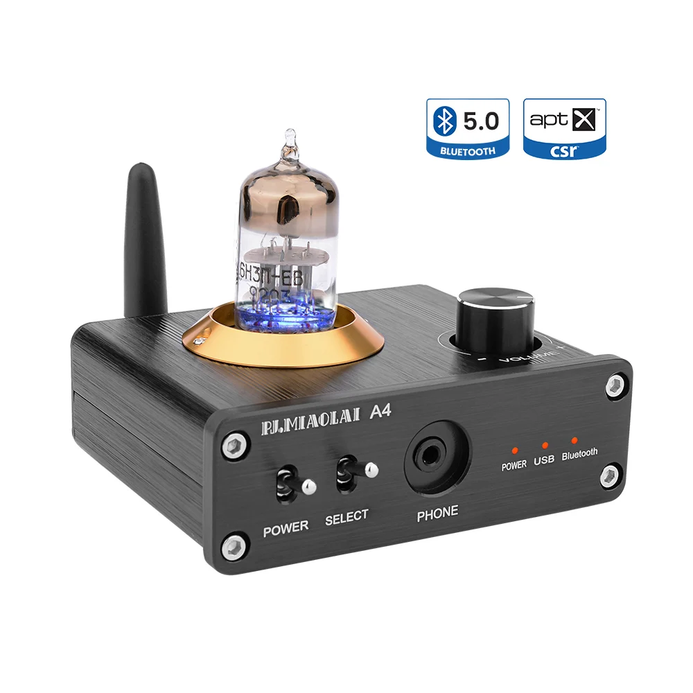 Bluetooth 5 0 трубка 6N3 Усилитель HIFI USB DAC без потерь аудио приемник адаптер усилитель