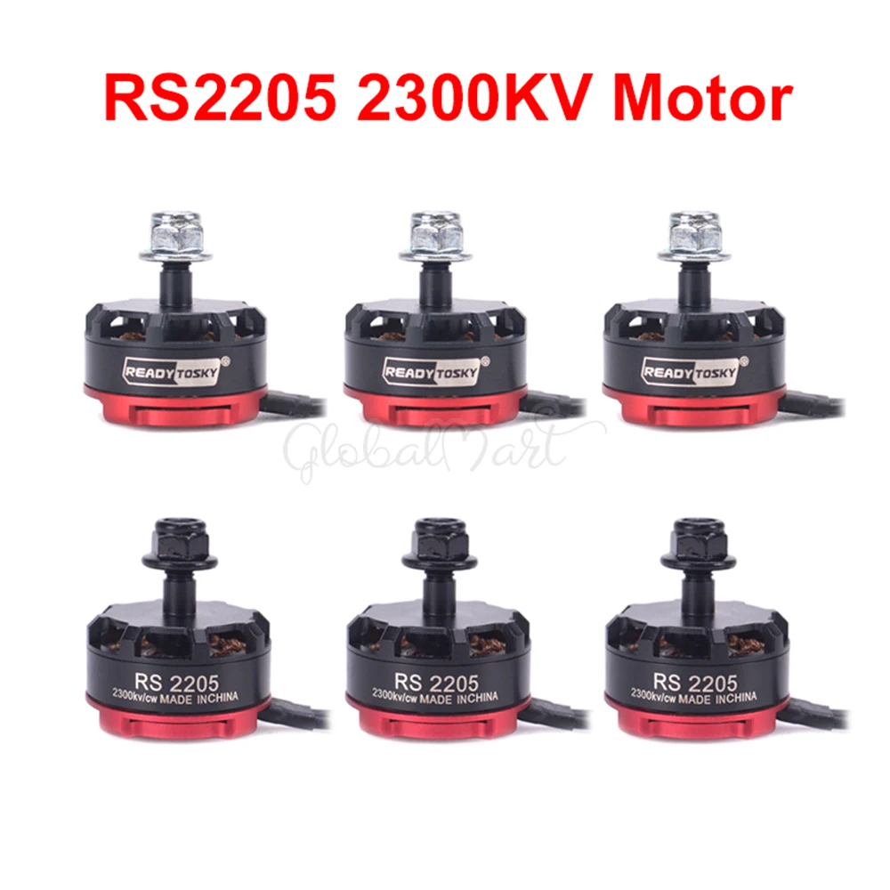 RS2205 2300kv бесщеточный двигатель RS 2205 CW CCW 3 4S для QAV210 250 FPV Quad Racing Robocat 270 Martian II 220 мм|cw