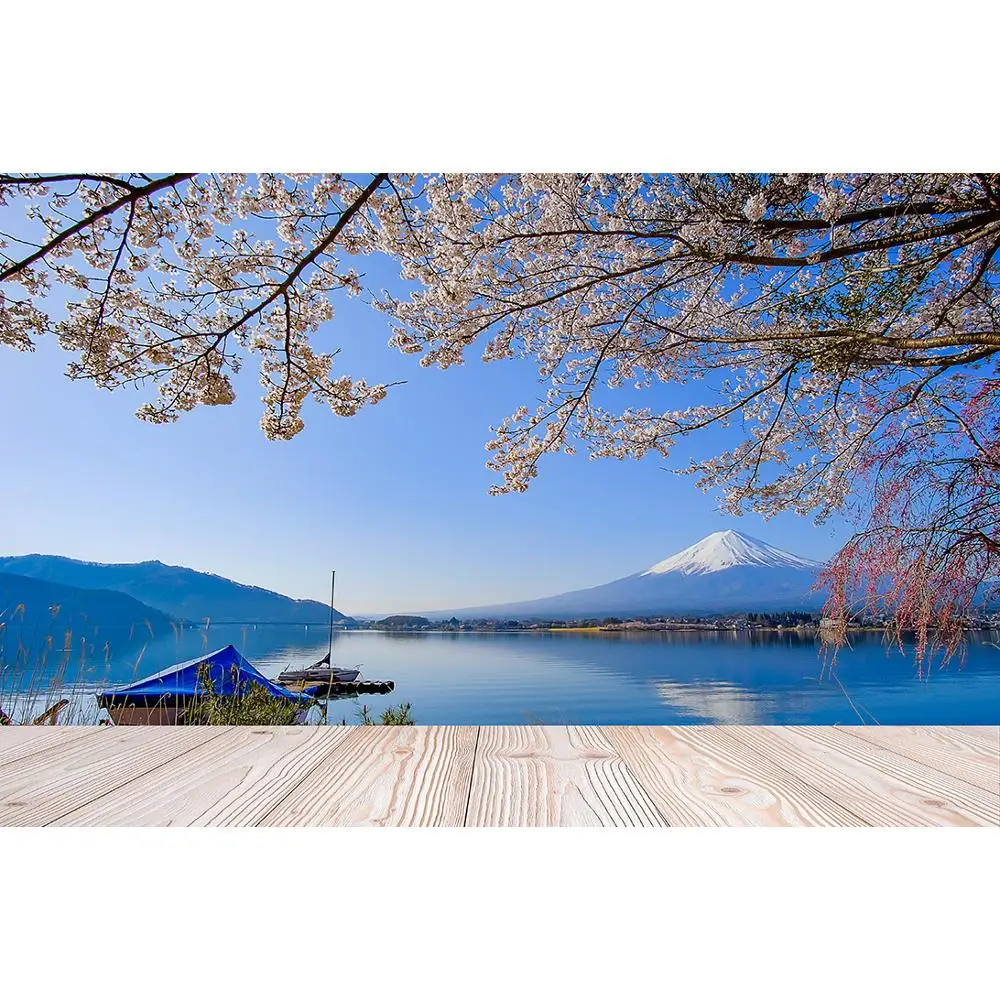 

ZHISUXI Vinyl Photography Backdrops Prop scenery+ Flower and Wooden Planks Photography Background 190117SK-008