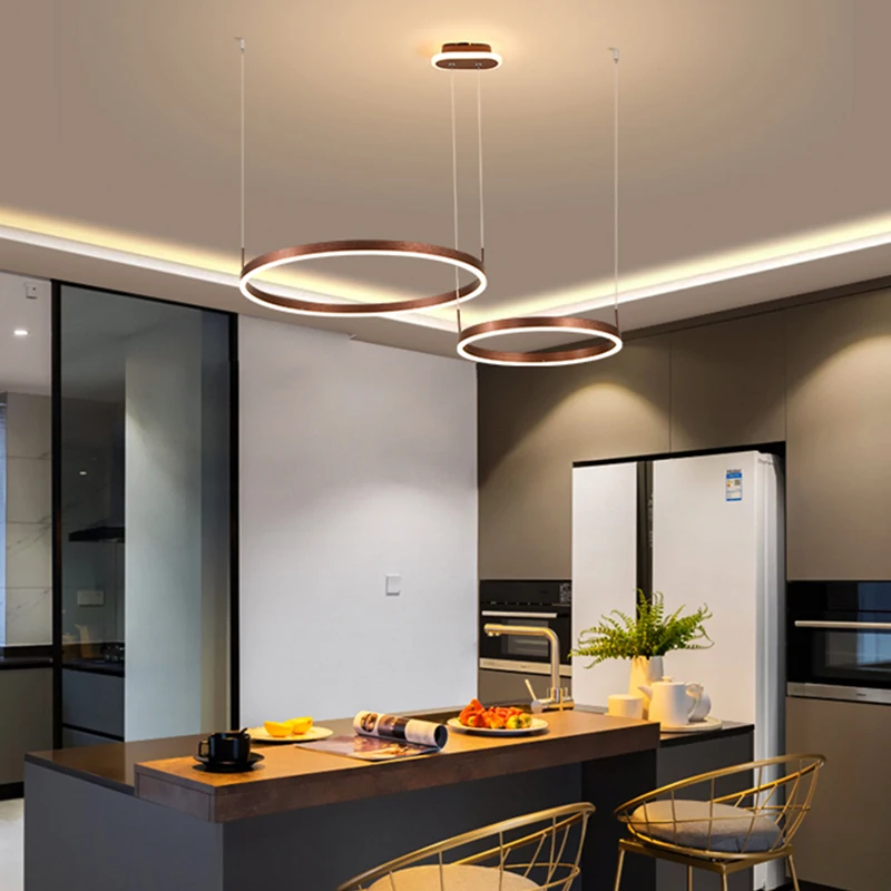 Скандинавский домашний декор Подвесная лампа для столовой комнатный светильник