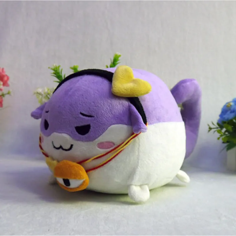 

TouHou Project Cosplay Plush Toys Anime Komeiji Satori Pet Ball Doll Soft Filling Pillow 36cm Cartoon Cushion Gifts For Child