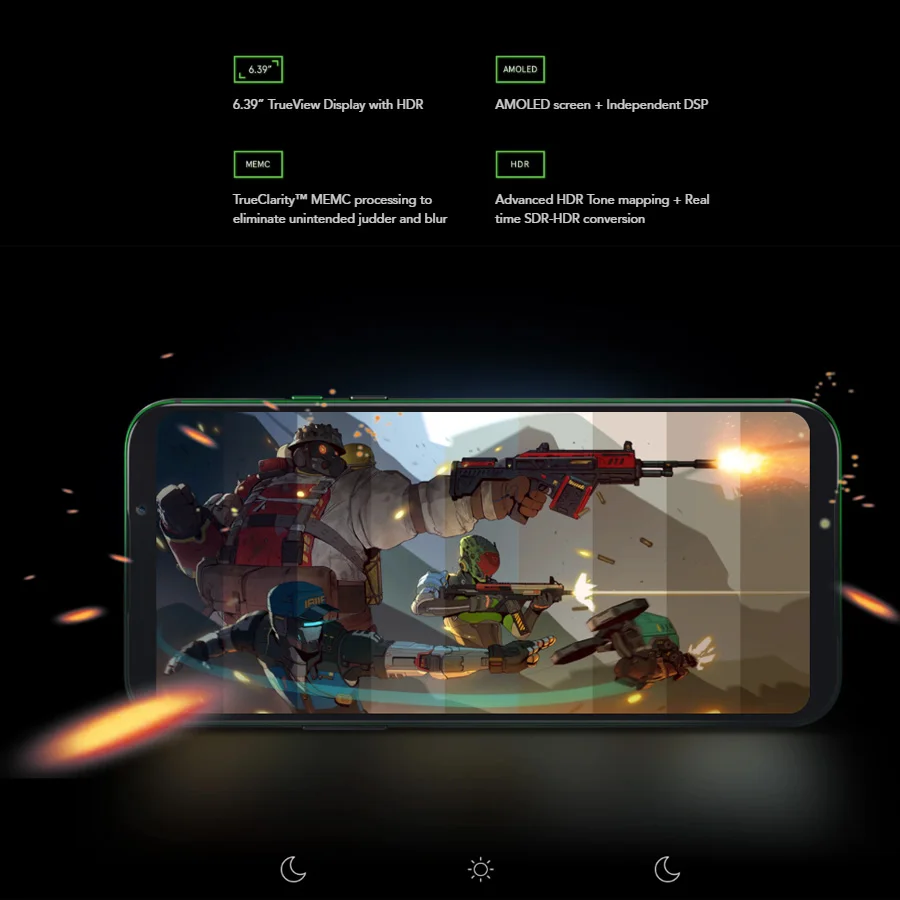 Глобальная версия Xiaomi Black Shark 2 игровой мобильный телефон 6 39 &quot6 ГБ ОЗУ 128 Гб ПЗУ