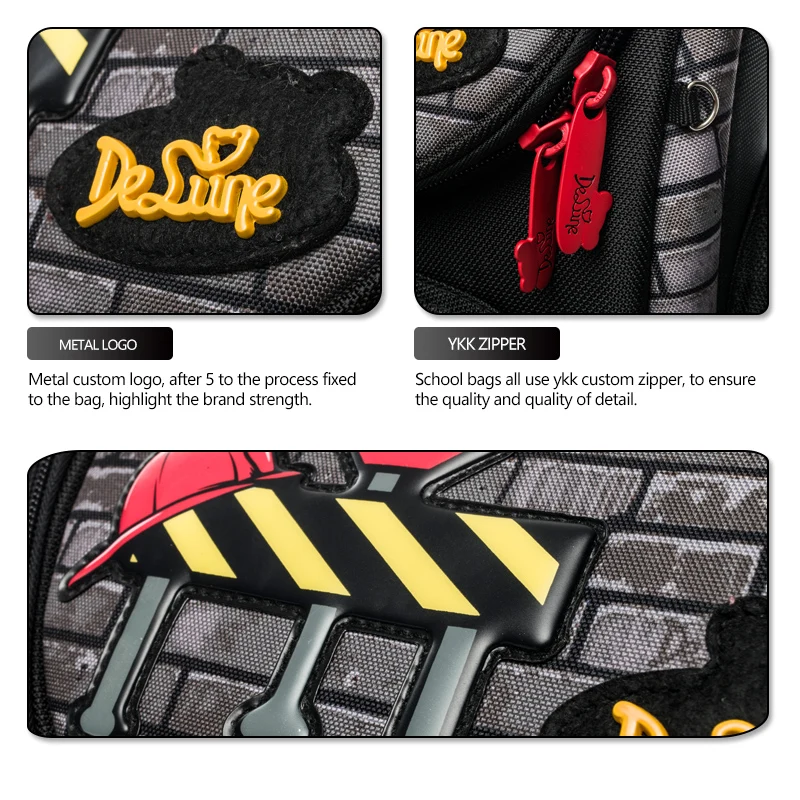 Высококачественные школьные сумки и портфели с 3D рисунком для девочек 1-4 лет