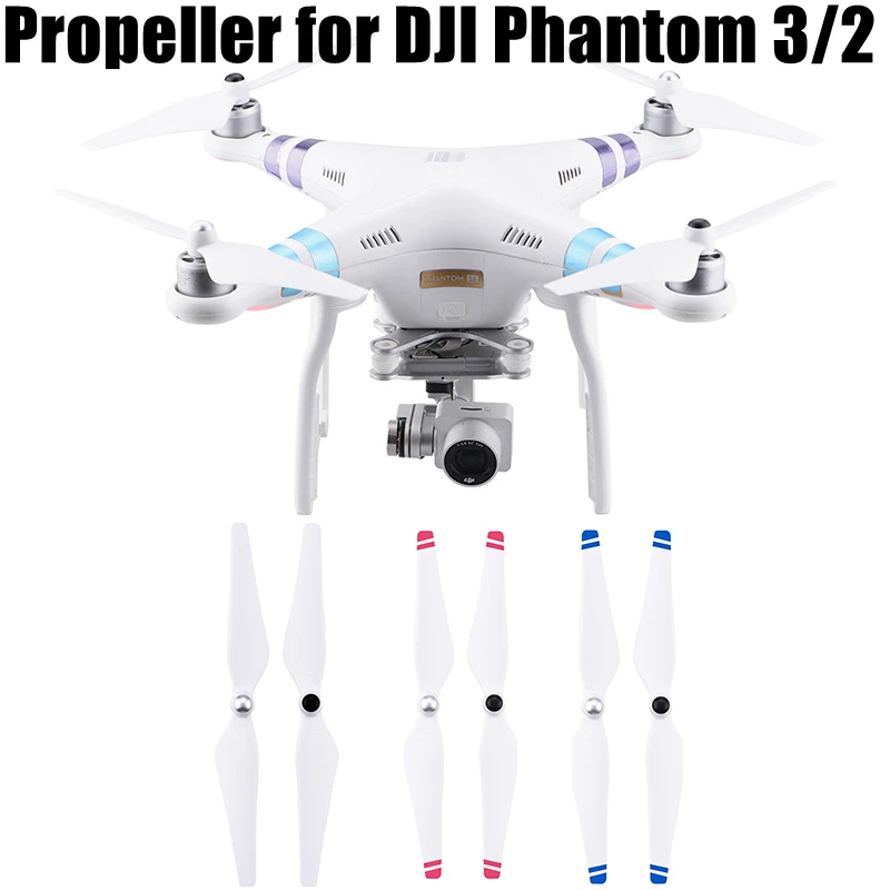 Quick Release 9450 Propeller Props for DJI Phantom 3 2 3A 3P 3S Camera Drone Blades Self-locking Parts Pairs | Электроника