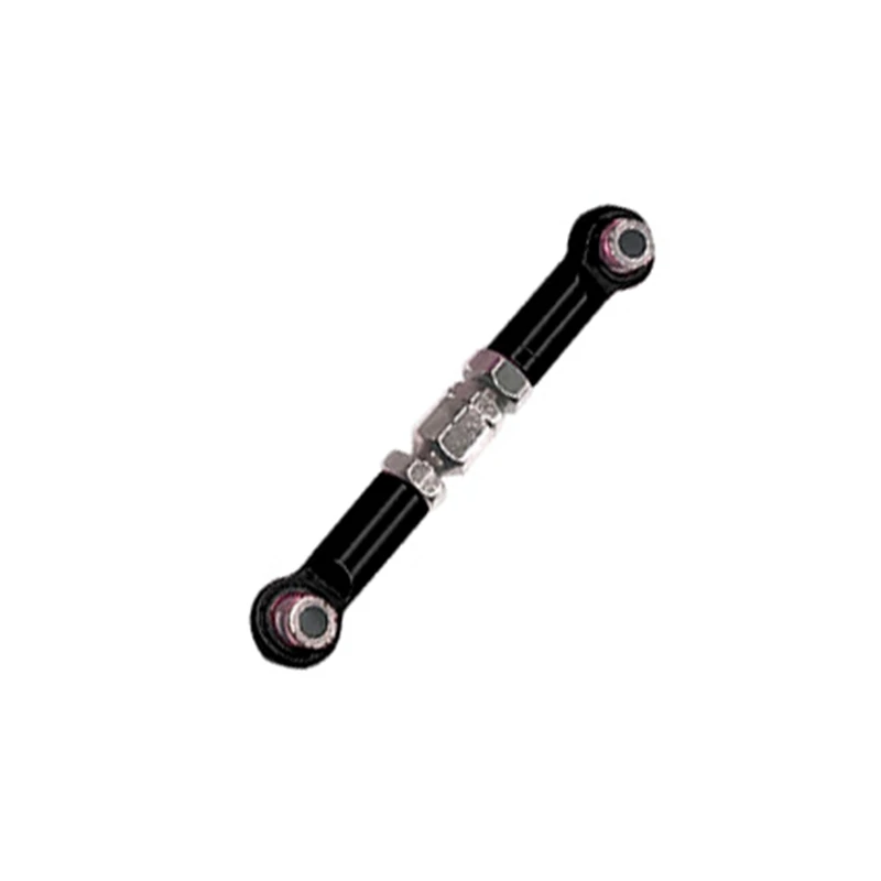 

2PCS Metal Tie Rod Universal Upgraded Servo Steering Pull Rods Replacement with 8Pcs Metal Connecting Rod Screw Gasket