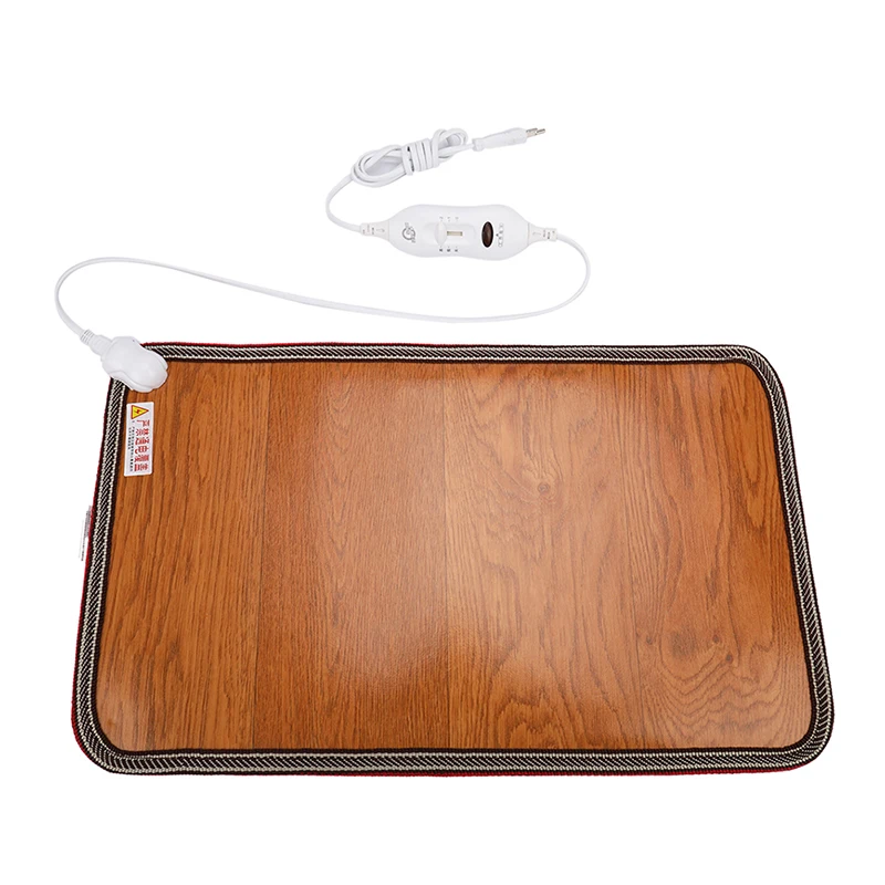 

60W PU Electric Heating Foot Mat Warmer Heating Pads Feet Leg Warmer Carpet Thermostat Warming Tools For Home Office