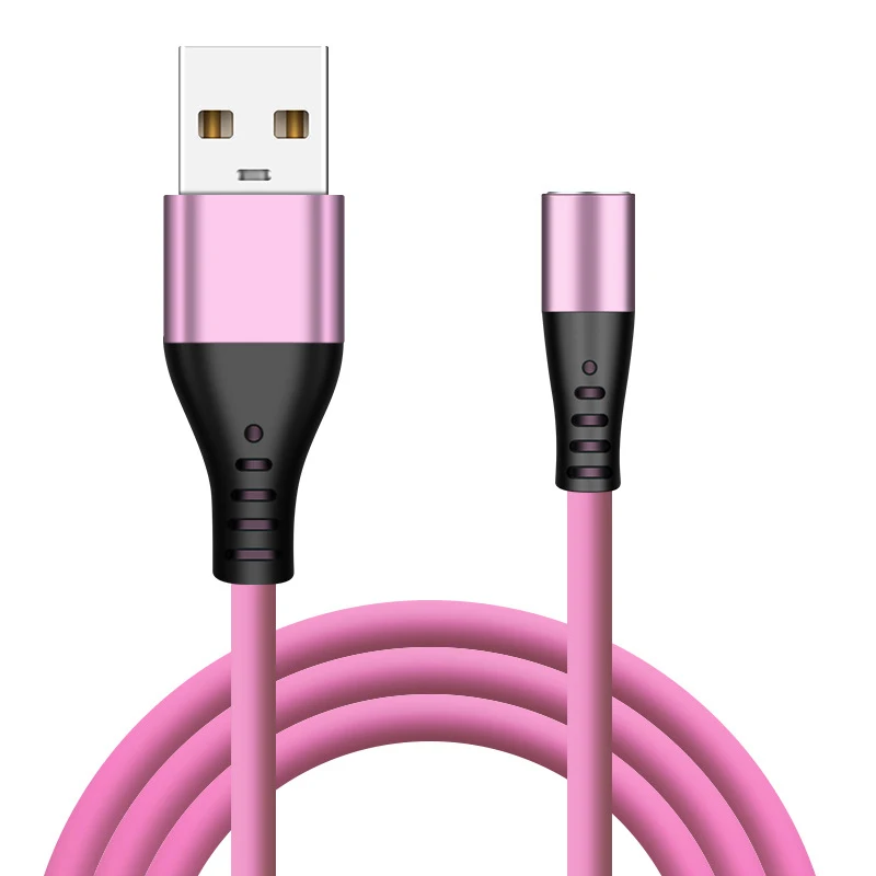 1 шт. 3 в Магнитный кабель Micro USB вращающийся на 180 ° магнитное зарядное устройство