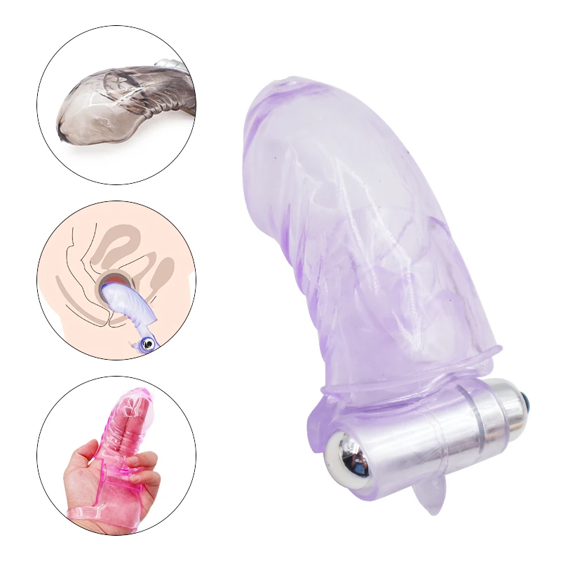 Палец рукав женский вибратор мастурбатор точки G Массаж клитор стимулировать