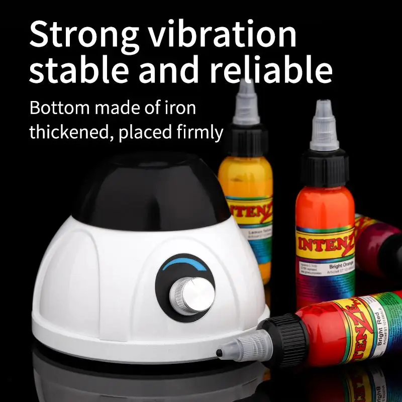 MINI Electric Pigments Adjustable Vortexer Ink Shaker Agitator Machine Mixer Touch Tattoo Supply