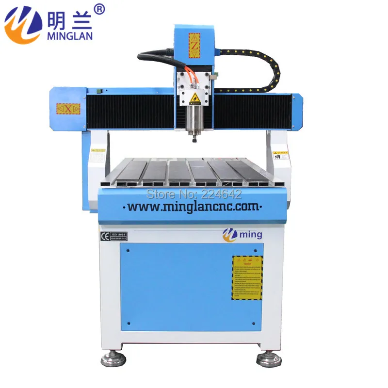 6090 CNC Engraving machine with 3 axis lead screw cnc router enlarge