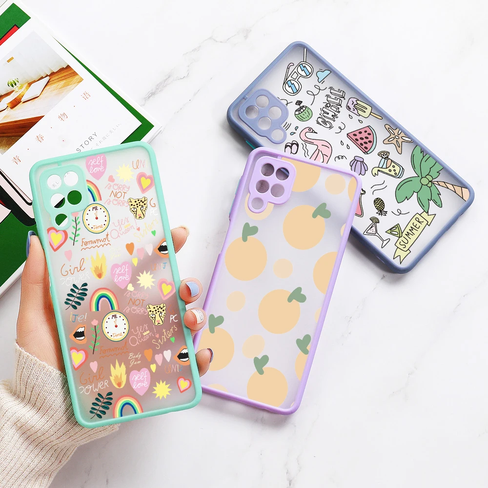 

A52 Funda For Samsung A32 Case Cases Luxury Cover Samsung A72 A21S A12 S21 Ultra S20 FE Plus A 52 32 Camera Len Protection Coque