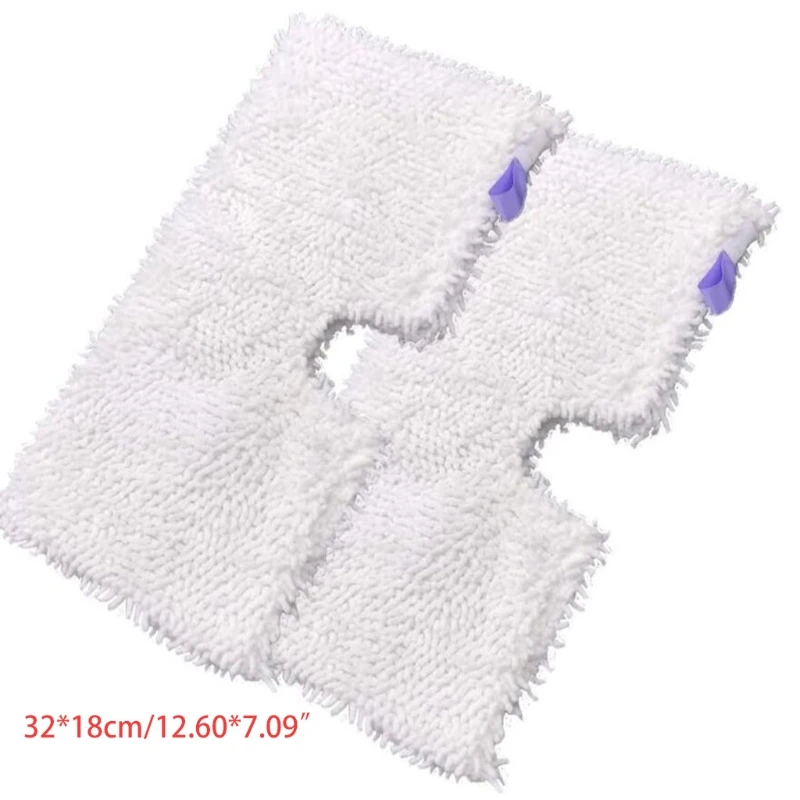 

Washable Dust Mop Cloth Rags Cleaning Pads Replacement for Shark S3501/3601/2902 Steam Mop Pad Part
