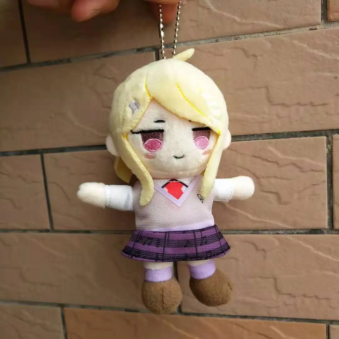 15 см аниме плюшевая кукла брелок для ключей Danganronpa V3 Dangan Ronpa Oma Kokichi Komaeda Nagito