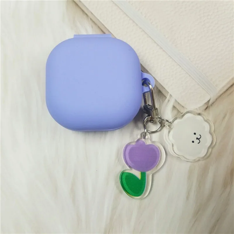 Роскошный чехол для наушников Samsung Galaxy Buds Live 2020 противоударный силиконовый